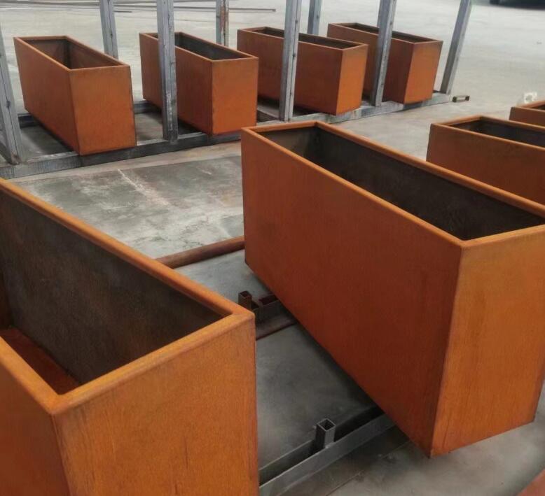 波密耐候钢花箱